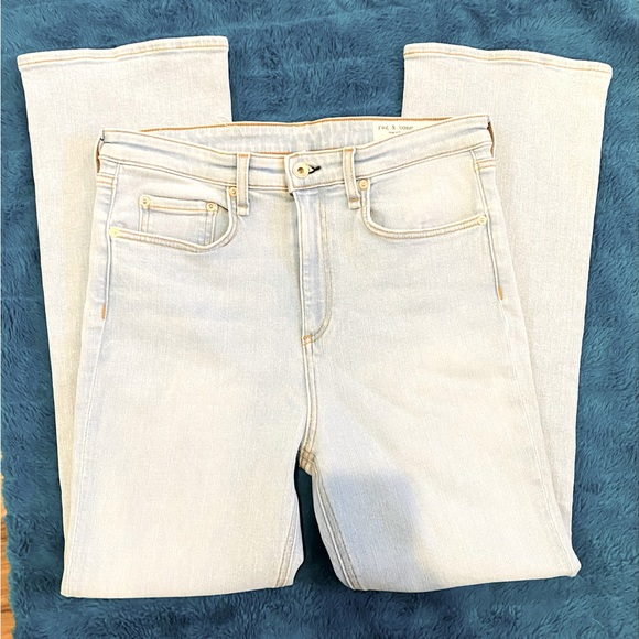 Rag & Bone Nina High Rise Ankle Flare in Sunset size 30 - Picture 4 of 10